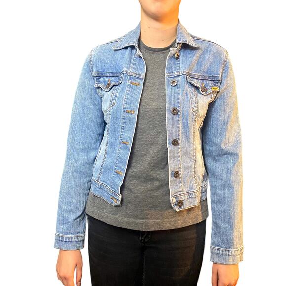 Truck Jeans Denim Jacket Size small - Picture 1 of 4